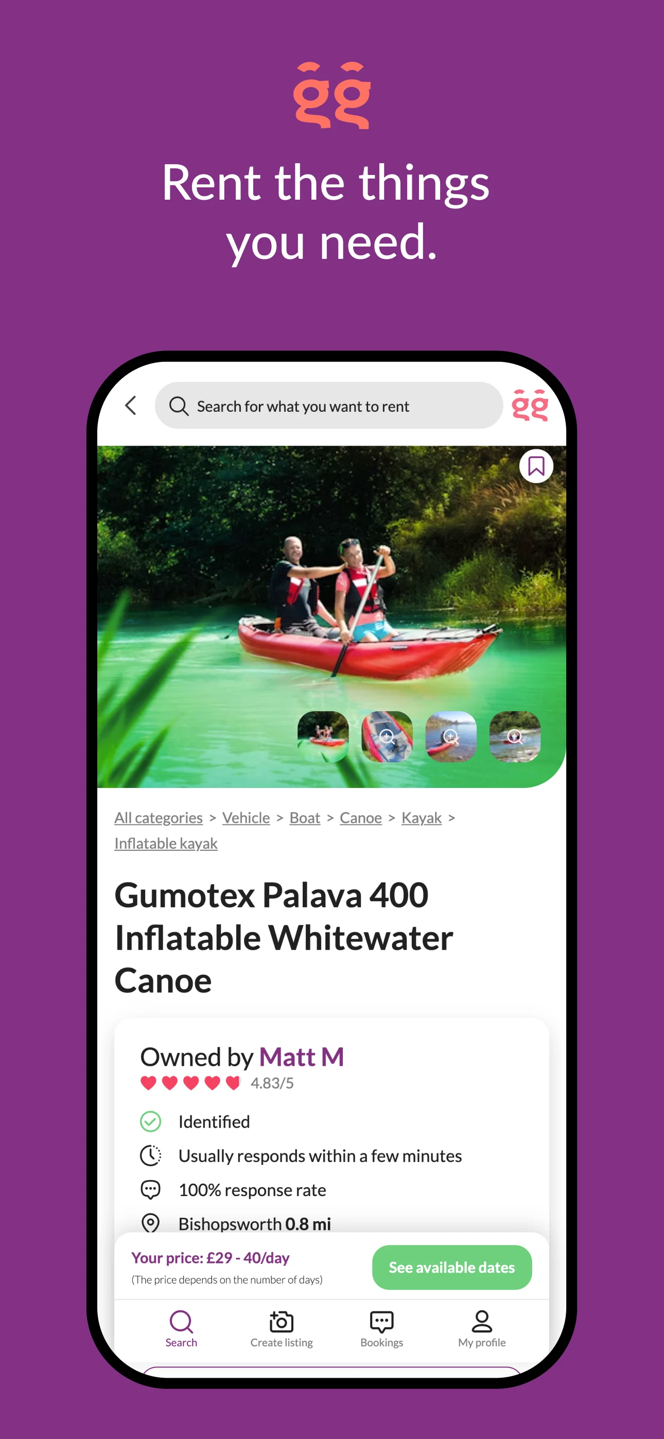 Hygglo screenshot