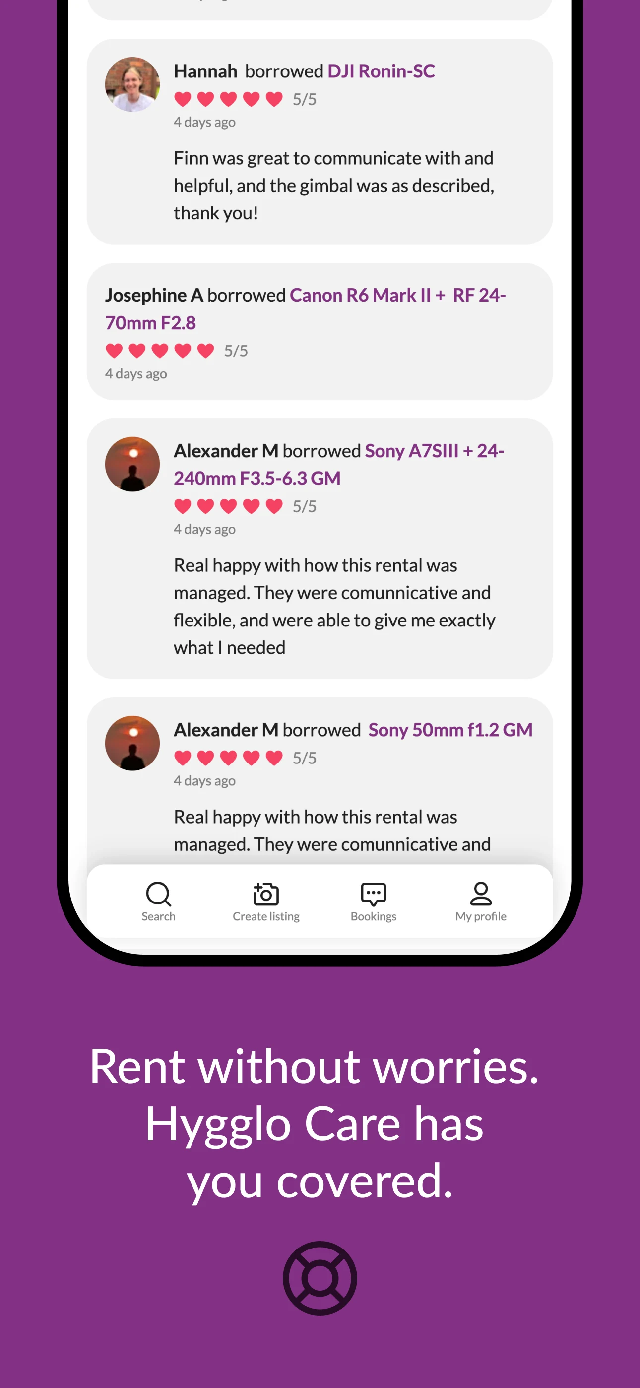 Hygglo screenshot